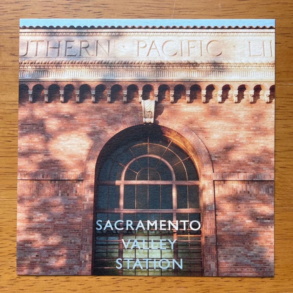 Art Print / 5x5 / Sacramento Train Station / 35mm Film Photograph